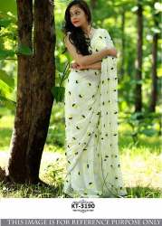 Printed Georgette Saree for Ladies 