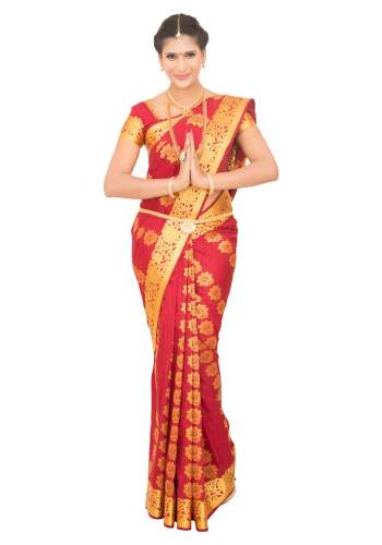 Kanjivaram Pure Silk Saree by Sri Venkateswara Silks