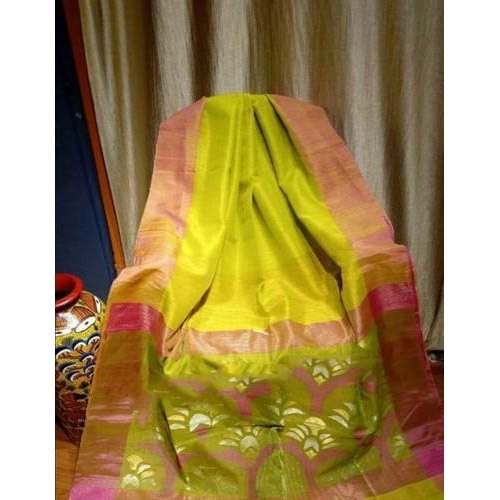 Resham Linen Jamdani Saree