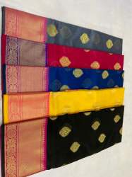 Designer Chnaderi cotton Silk Saree