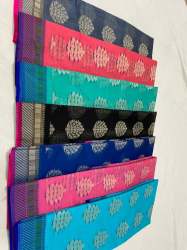 Fancy Chanderi Cotton printed Saree
