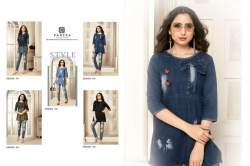 denim kurti