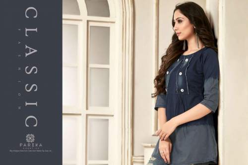 plain black kurti