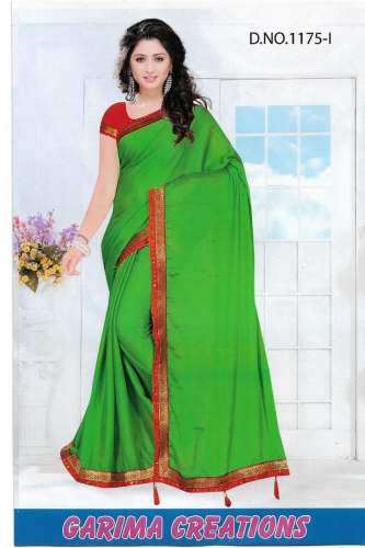 Fancy Party Wear Saree For Ladies by Chandan Enterprises