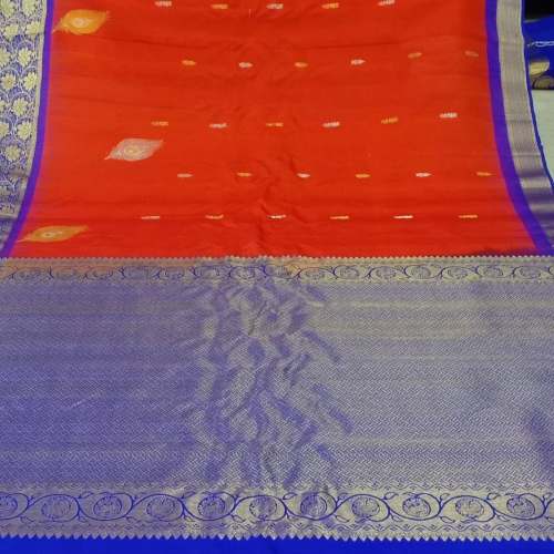 Designer Pattu Silk saree by Sowjanya Gadwal Sarees