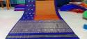 Orange and Blue Pattu gadwal silk saree