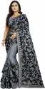 Janashree Designer Lycra  Blend Ruffle Saree thumb 3