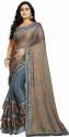 Janashree Designer Lycra  Blend Ruffle Saree thumb 8