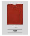 Red Plain T shirt  thumb 1