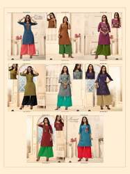 Women Kurta and Palazzo Set Pure Cotton & Palazzo
