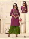 Women Kurta and Palazzo Set Pure Cotton & Palazzo thumb 11