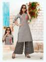 Women Kurta and Palazzo Set Pure Cotton thumb 4