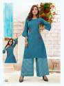 Women Kurta and Palazzo Set Pure Cotton thumb 6