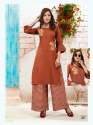 Women Kurta and Palazzo Set Pure Cotton thumb 9