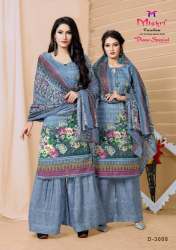 Printed lawn cotton Palazzo Set 