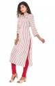 party-wear-red-strip-kurti
