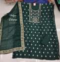 New Modal Silk Handloom Dress Material thumb 1