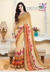 Casual Wear Trendy Printed Sarees