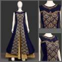 Fancy Ladies Silk Gown