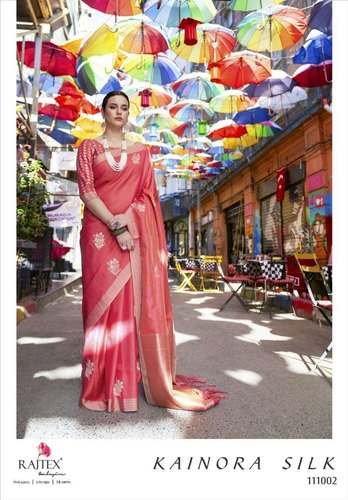 New Trend Banarasi Saree by Donkhorias Company