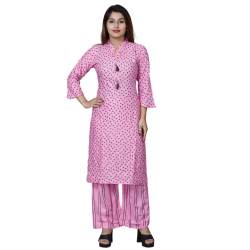 Kurti Palazzo Set For Girls