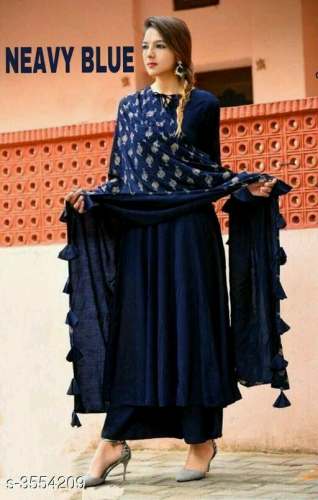 Designer Rayon Kurti For Girls