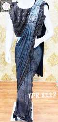 Designer lycra silk saree