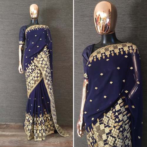 Heavy designer saree