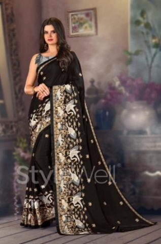 Rangoli silk