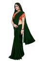 Ultra satin silk saree thumb 3