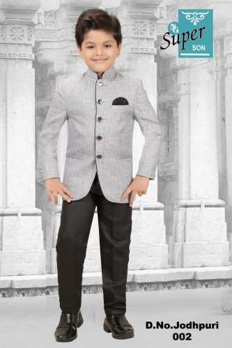 Kids Jodhpuri Suit by Noor Garments