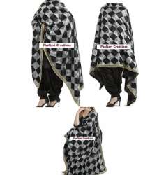 HEAVY BAGH JAAL DESIGN  PHULKARI DUPATTA