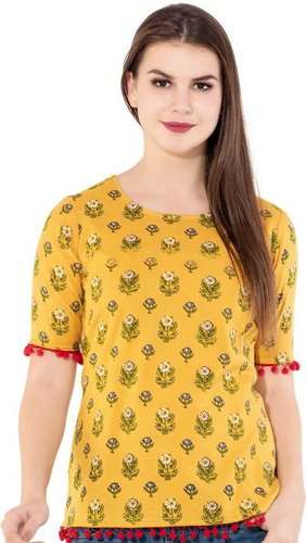 Ladies Casual Cotton top by Prem Enterprises