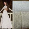 Latest pure viscose Georgette Lehenga Fabric thumb 3