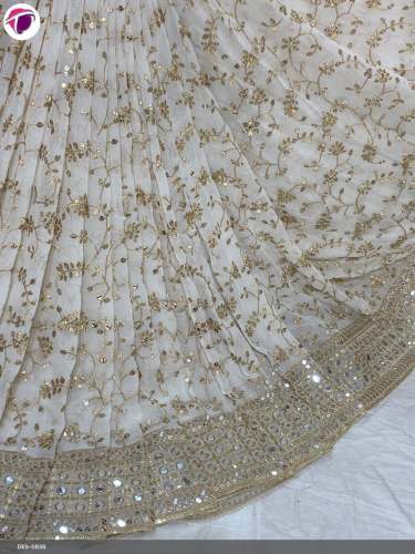 mirrorwork embroidery fabric  by tapi exports