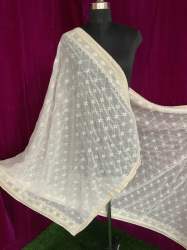 Pure viscose Georgette Dupatta in 36 inches 