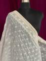 Pure viscose Georgette Dupatta in 36 inches  thumb 2