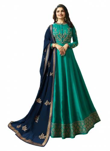 Designer Joya Silk Anarkali Long Suit 
