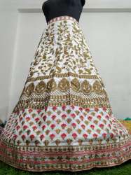 Designer Party wear White Lehenga Choli