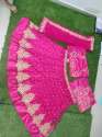 Party wear Pink Net Embroidered Lehenga Choli  thumb 1