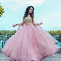 Wedding wear Light Pink Lehenga choli thumb 1