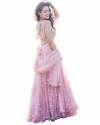 Wedding wear Light Pink Lehenga choli thumb 2