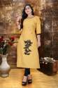 Dori Work Cotton kurti