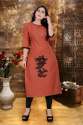 Dori Work Cotton kurti thumb 2