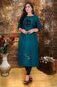 Dori Work Cotton kurti thumb 3