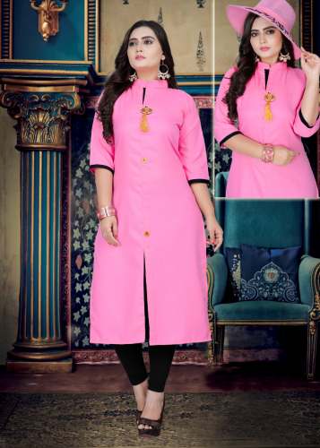  Linen Cotton Kurti