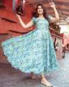 Stylist long anarkali kurtis  thumb 3