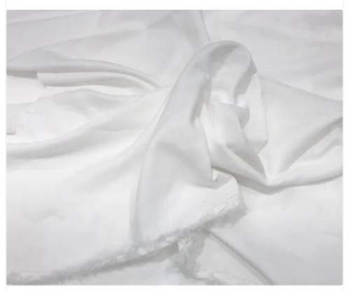 45 - 46 Inch Polyester Rayon Grey Fabrics