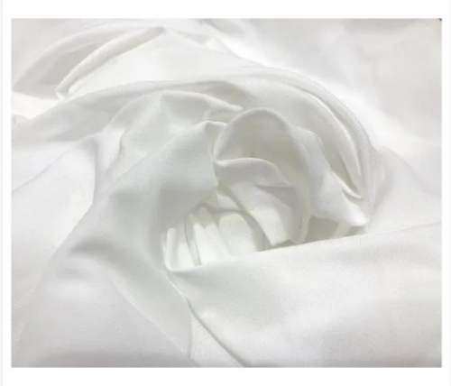 58 Inch Polyster Rayon Grey Fabric by Om Weave Tex