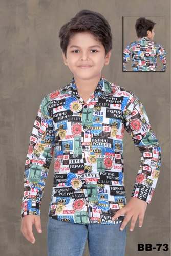 Kids Digital Print Shirt by Blueboy Creations